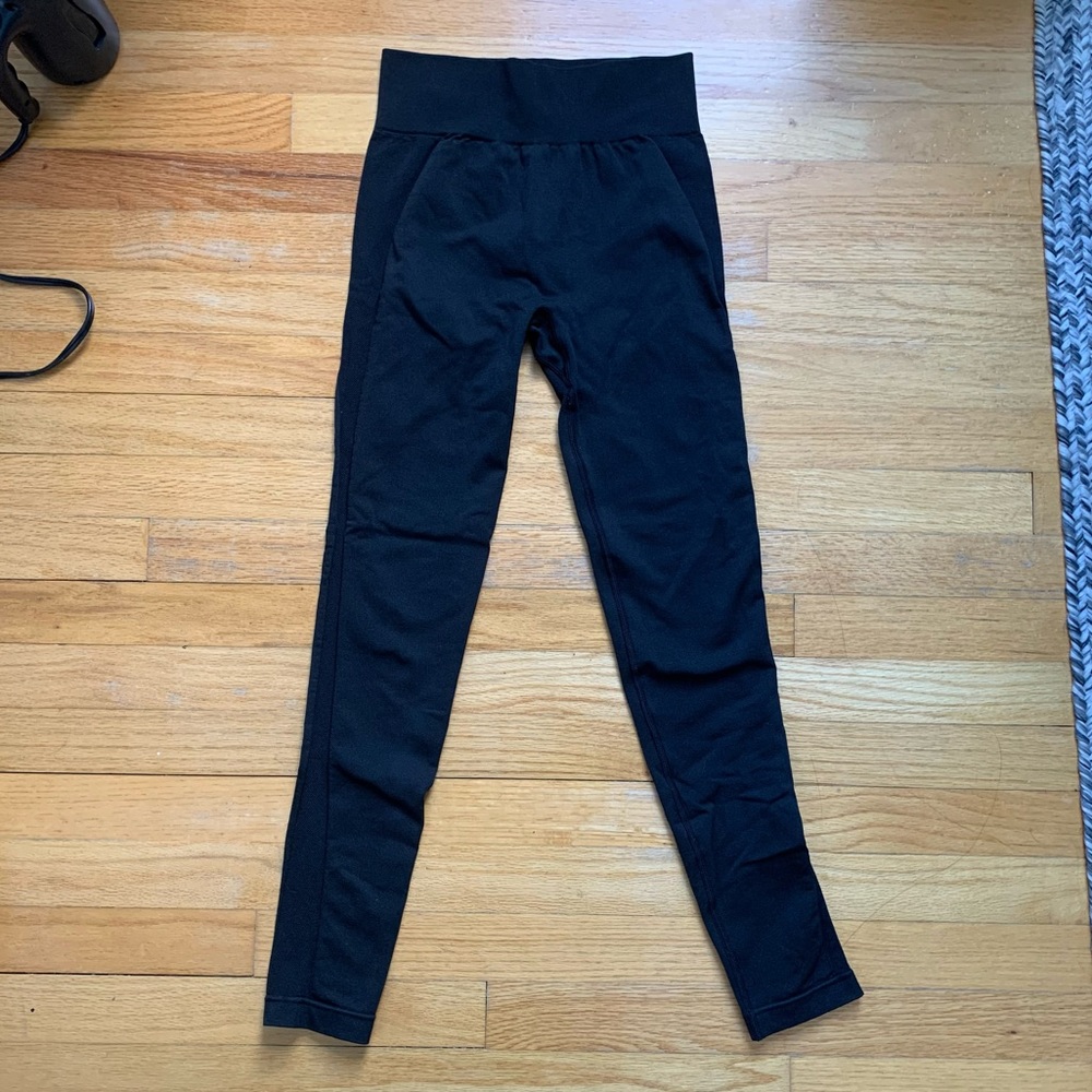 Gymshark Black High-Waisted Leggings